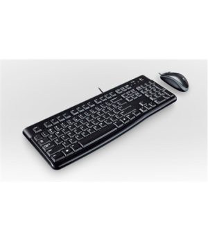 Logitech | LGT-MK120-US | Keyboard and Mouse Set | Wired | Mouse included | US | Black | USB Port | International EER