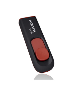 ADATA | C008 | 8 GB | USB 2.0 | Black/Red