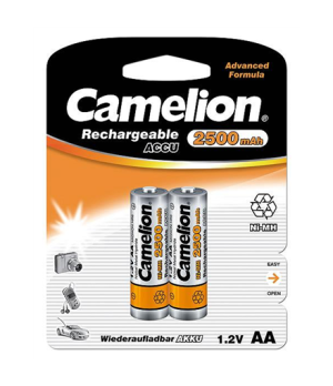 Camelion | AA/HR6 | 2500 mAh | Rechargeable Batteries Ni-MH | 2 pc(s)