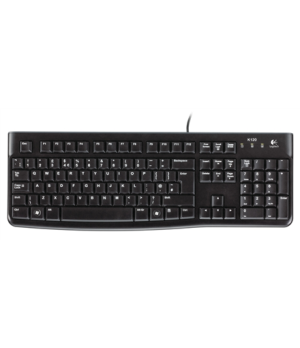 Logitech | K120 | Standard | Wired | EN/LT | 1.5 m | Black | USB Port | Lithuanian | 55 g