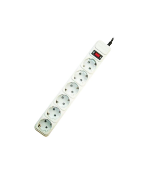 Power Cube Surge Protector | SPG6-B-10C | Power Cube surge protector, 6 sockets, 10 ftPURE POWERProtects valuable equipment from