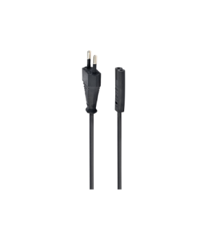 Cablexpert | Power cord (C7), VDE approved | Black Power plug type C