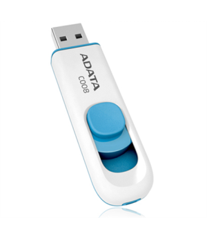 ADATA | C008 | 16 GB | USB 2.0 | White/Blue