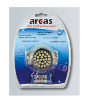 Arcas Headlight ARC28 28 LED 4 lighting modes