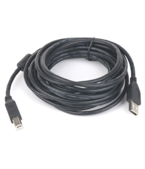 USB 2.0 A-plug B-plug 3 m (10 ft) cable with ferrite core | Cablexpert