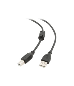 USB 2.0 A-plug B-plug 3 m (10 ft) cable with ferrite core | Cablexpert