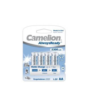 Camelion | AA/HR6 | 2300 mAh | AlwaysReady Rechargeable Batteries Ni-MH | 4 pc(s)