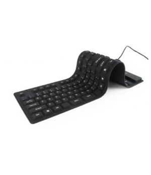 Gembird | Flexible keyboard | Wired | US | USB + PS/2