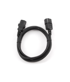 Cablexpert | PC-189-VDE power extension cable 1.8 meter | Black C14 coupler | C14 coupler