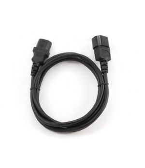 Cablexpert | PC-189-VDE power extension cable 1.8 meter | Black C14 coupler | C14 coupler