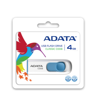 ADATA | C008 | 32 GB | USB 2.0 | White/Blue