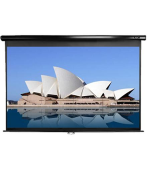 Elite Screens | Manual Series | M99UWS1 | Diagonal 99 " | 1:1 | Viewable screen width (W) 178 cm | Black
