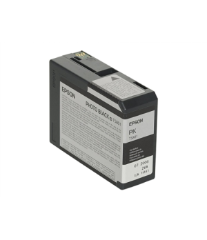 Epson ink cartridge photo black for Stylus PRO 3800, 80ml | Epson