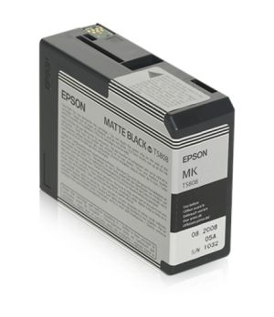 Epson ink cartridge matt black for Stylus PRO 3800, 80ml | Epson