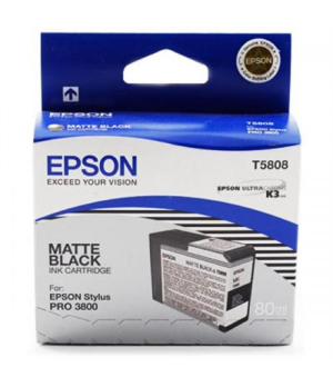 Epson ink cartridge matt black for Stylus PRO 3800, 80ml | Epson