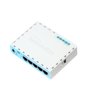 Mikrotik Wired Ethernet Router (No Wifi) RB750Gr3, hEX, Dual Core 880MHz CPU, 256MB RAM, 16 MB (MicroSD), 5xGigabit LAN, USB, PC