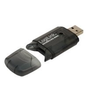 Logilink | Cardreader USB 2.0 Stick external for MMC, RS-MMC, SD and SD HC