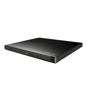 H.L Data Storage | Ultra Slim Portable DVD-Writer | GP57EB40 | Interface USB 2.0 | DVD±R/RW | CD read speed 24 x | CD write spee