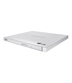 H.L Data Storage | Ultra Slim Portable DVD-Writer | GP57EW40 | Interface USB 2.0 | DVD±R/RW | CD read speed 24 x | CD write spee