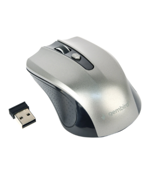 Gembird | Mouse | MUSW-4B-04-BG | Standard | Wireless | Black/ Space Grey