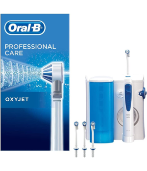 Oral-B | MD 20 OxyJet | Oral Irrigator | 600 ml | Number of heads 4 | White/Blue