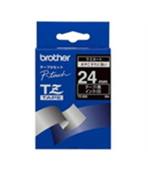 Brother | TZe-355 Laminated Tape | White on Black | TZe | 8 m | 2.4 cm