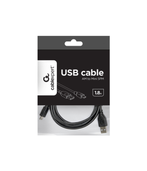 Cablexpert | CCP-USB2-AM5P-6 USB 2.0 A-plug MINI 5PM 6ft cable