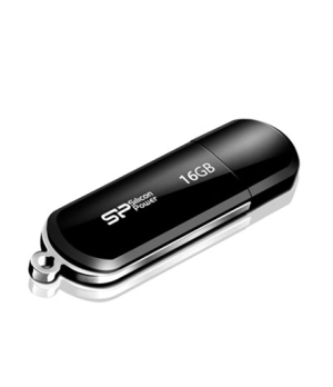 Silicon Power | 16GB LuxMini 322 | 16 GB | USB 2.0 | Black