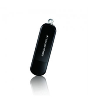 Silicon Power | 16GB LuxMini 322 | 16 GB | USB 2.0 | Black