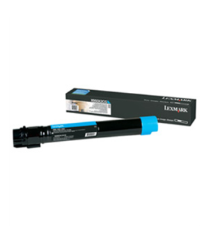 Lexmark X950X2CG | X95x Cyan Extra High Yield Toner Cartridge (22K) | Cartridge | Cyan