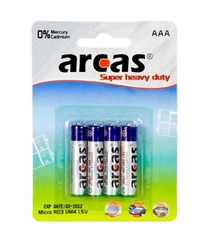 Arcas | AAA/R03 | Super Heavy Duty | 4 pc(s)