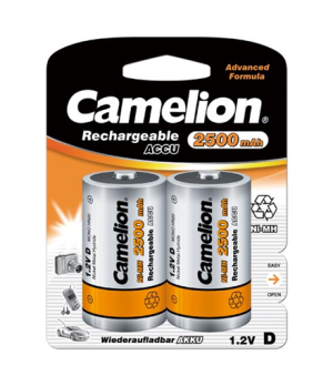 Camelion | D/HR20 | 2500 mAh | Rechargeable Batteries Ni-MH | 2 pc(s)