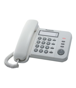 Panasonic | Corded Phone | KX-TS520FXW | White