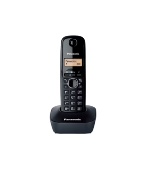 Panasonic | Cordless | KX-TG1611FXH | Built-in display | Caller ID | Black | Phonebook capacity 50 entries | Wireless connection