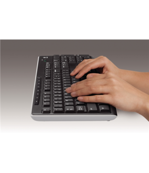 Logitech | K270 | Wireless Keyboard | Batteries included | QWERTY | Black | USB Mini reciever