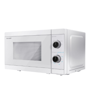 Sharp | Microwave Oven | YC-MS01E-C | Free standing | 20 L | 800 W | White