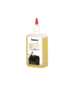 Fellowes | Shredder Oil 355 ml | For use with all Fellowes cross-cut and micro-cut shredders. Oil shredder each time wastebasket