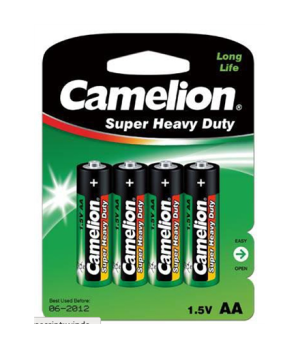 Camelion | R6P-4BB | AA/LR6 | Super Heavy Duty | 4 pc(s)