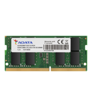 ADATA | 8 GB | SO-DIMM | 2666 MHz | Notebook | Registered No | ECC No