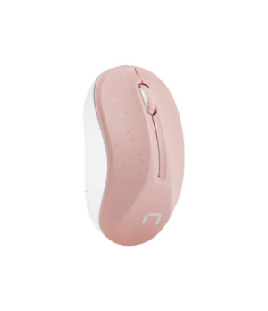 Natec Mouse, Toucan, Wireless, 1600 DPI, Optical, Pink-White | Natec | Mouse | Optical | Wireless | Pink/White | Toucan