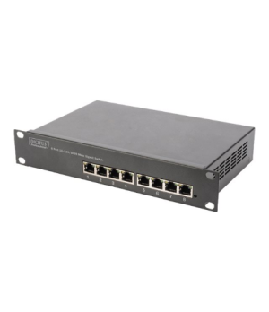 Digitus | 8-port Gigabit Ethernet Switch | DN-80114 | Unmanaged | Rackmountable | Power supply type Internal