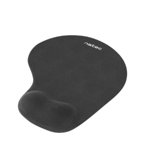 Natec Mouse Pad, Marmot, Black, Gel Filling 225x245 mm | Natec | Mouse Pad | Marmot | Black