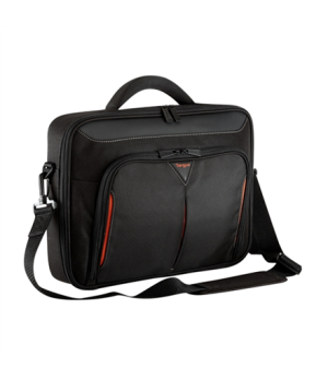 Targus | Classic+ | Fits up to size 15.6 " | Messenger - Briefcase | Black/Red | Shoulder strap