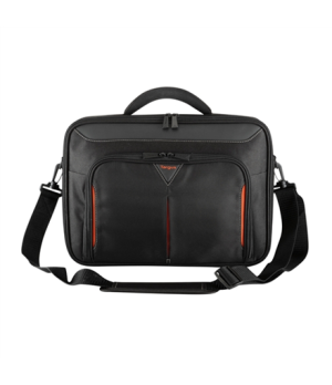 Targus | Classic | Fits up to size 14 " | Messenger - Briefcase | Black/Red | Shoulder strap