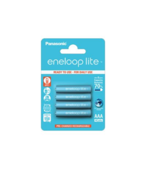 Panasonic | ENELOOP Lite BK-4LCCE/4BE | AAA | 550 mAh | 4 pc(s)