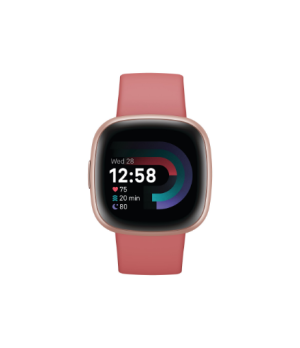 Versa 4 | Smart watch | NFC | GPS (satellite) | AMOLED | Touchscreen | Activity monitoring 24/7 | Waterproof | Bluetooth | Wi-Fi