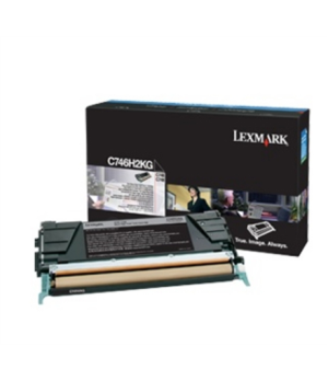 Lexmark C746H3KG | C746, C748 Black High Yield Corporate Cartridge | Cartridge | Black