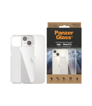 PanzerGlass | HardCase | Apple | iPhone 14/13 | Clear | Wireless charging compatible 100% recycled frame material