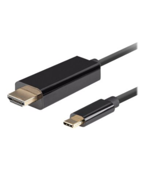 Lanberg USB-C to HDMI Cable, 1.8 m 4K/60Hz, Black | Lanberg | USB-C to HDMI Cable | Black | 1.8 m