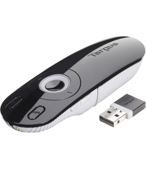 Targus | Laser Presentation Remote | Black, Grey | Plastic | * Clear & intuitive layout enables users to open and operate a pres